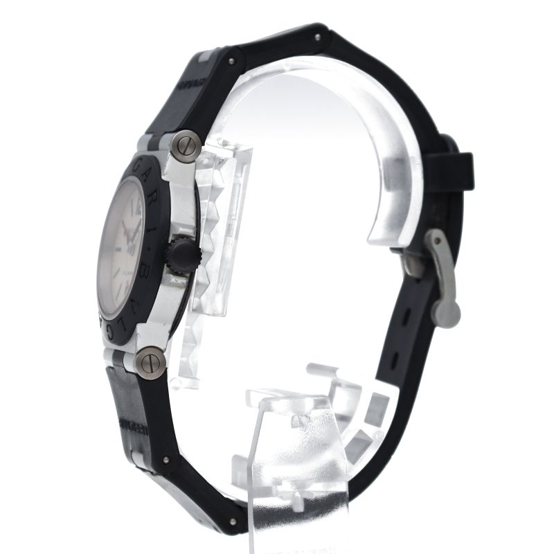 BVLGARI Aluminum Watch 29mm Ladies Watch Al29ta Al29tavd Box Warranty