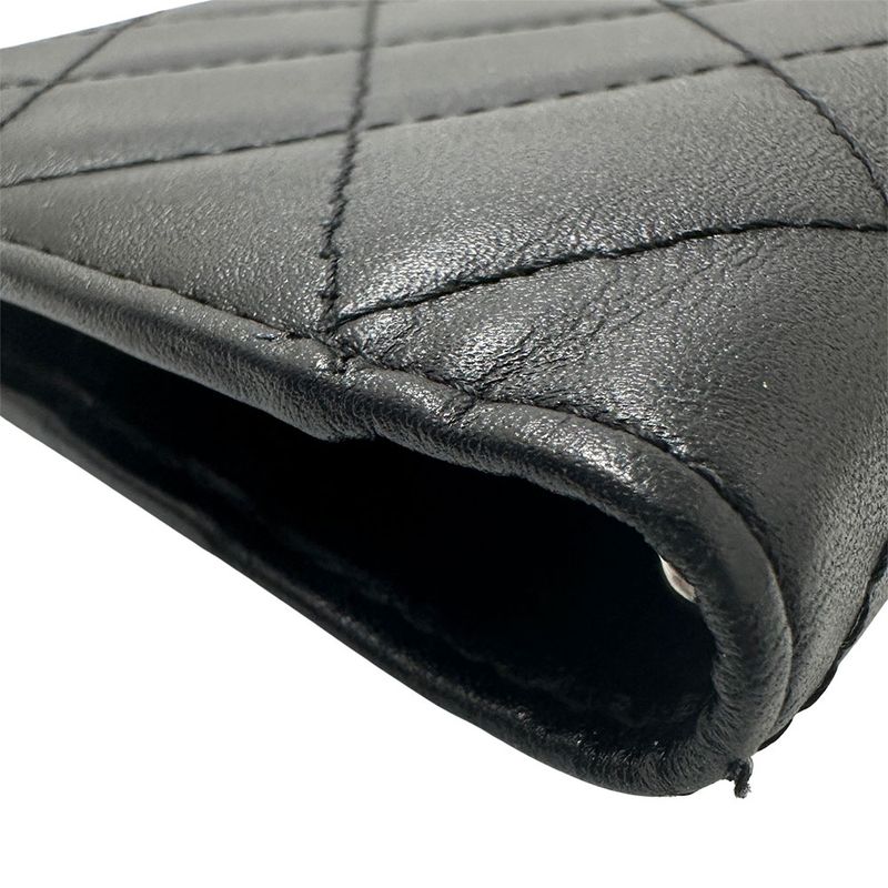 CHANEL Notebook Cabas - Cambon Women's Brand Cuff Black Coco Mark Logo Notebook