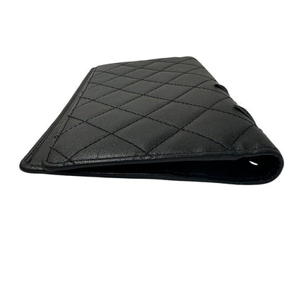 CHANEL Notebook Cabas - Cambon Women's Brand Cuff Black Coco Mark Logo Notebook
