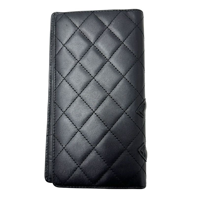 CHANEL Notebook Cabas - Cambon Women's Brand Cuff Black Coco Mark Logo Notebook