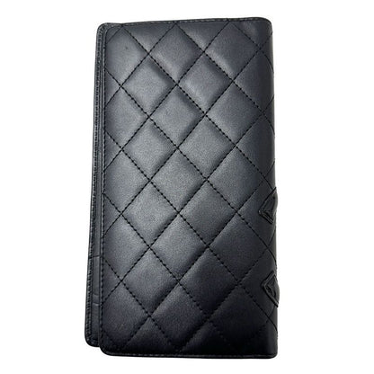 CHANEL Notebook Cabas - Cambon Women's Brand Cuff Black Coco Mark Logo Notebook