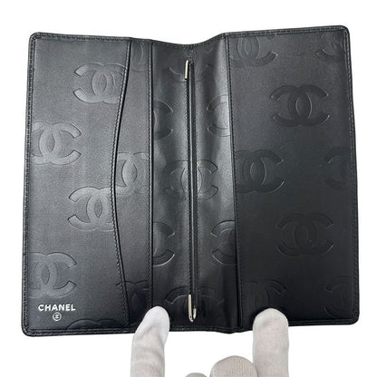 CHANEL Notebook Cabas - Cambon Women's Brand Cuff Black Coco Mark Logo Notebook