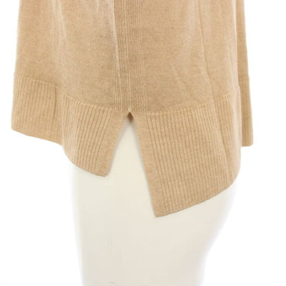 PRADA 20 Year Knit Cardigan Long Sleeve Silk Blend 40 Beige P25h57 KH