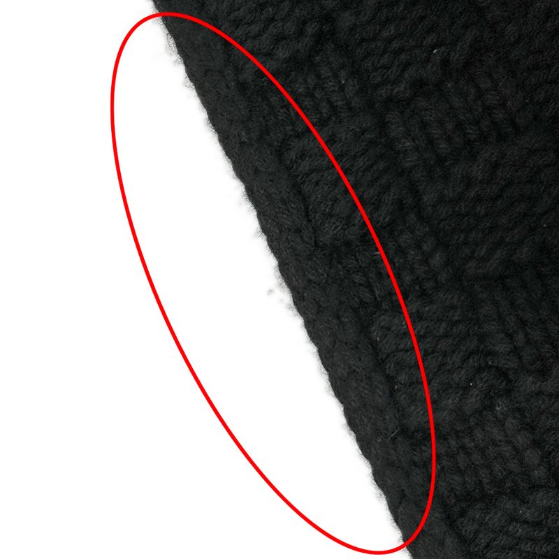 Louis Vuitton Muffler - Men's Brand Shawl Echarpe Helsinki Cashmere Black