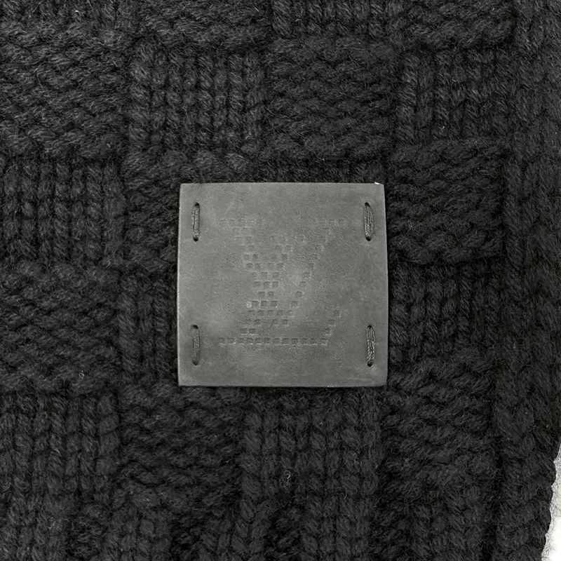 Louis Vuitton Muffler - Men's Brand Shawl Echarpe Helsinki Cashmere Black