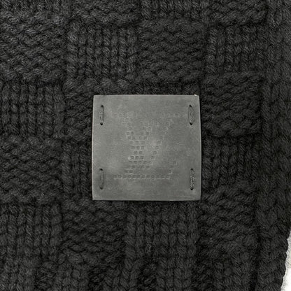 Louis Vuitton Muffler - Men's Brand Shawl Echarpe Helsinki Cashmere Black