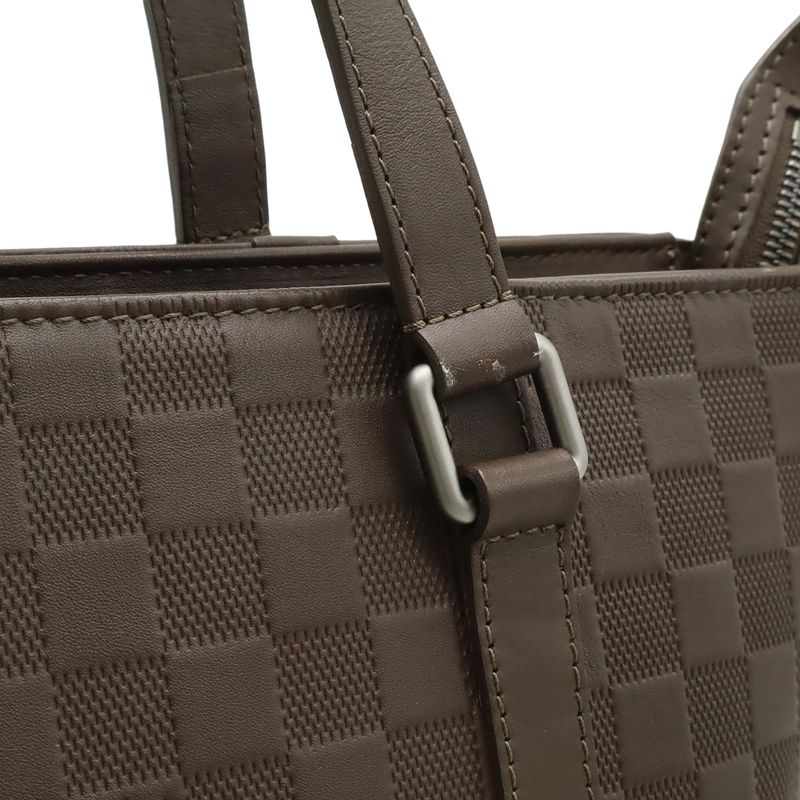Louis Vuitton Damier Infini Tadao PM Tote Bag Business Bag 2WAY Shoulder Bag