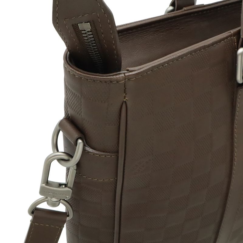 Louis Vuitton Damier Infini Tadao PM Tote Bag Business Bag 2WAY Shoulder Bag