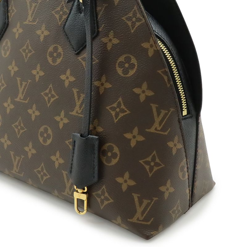 Louis Vuitton Monogram Alma Bag Into Bag Handbag 2WAY Shoulder Bag Noir Black