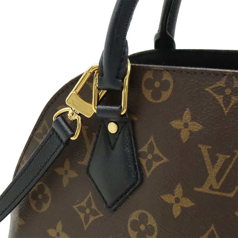 Louis Vuitton Monogram Alma Bag Into Bag Handbag 2WAY Shoulder Bag Noir Black