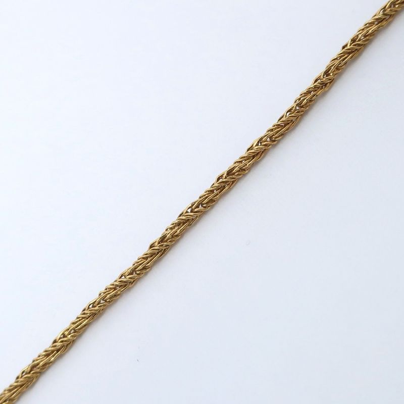 Christian DIOR CD Gold Plated Ladies 4.3g Necklace
