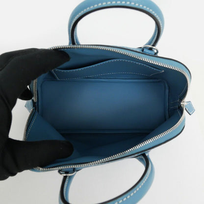 Hermes Hermes Bolide 1923 Mini New Bourgine Chevre Hand Bag Leather