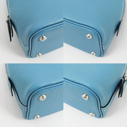 Hermes Hermes Bolide 1923 Mini New Bourgine Chevre Hand Bag Leather