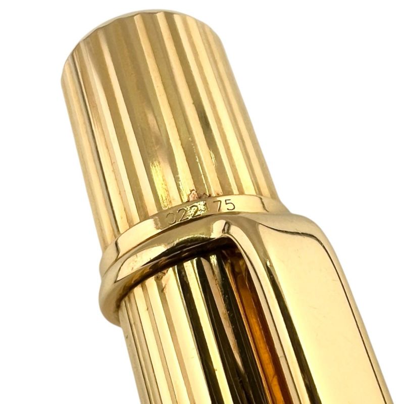 Cartier Must De Cartier Striped Pattern Twist Ballpoint Pen Case