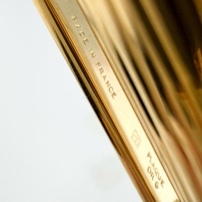Cartier Must De Cartier Striped Pattern Twist Ballpoint Pen Case