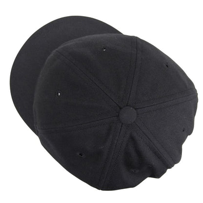 GUCCI 751400 100% Cotton Baseball Cap Hat Applique Black M 58cm