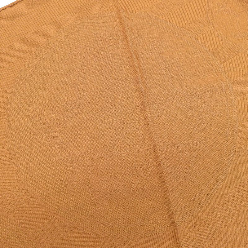 HERMES Losange GM New Libris Cashmere Silk Leather Yoke Patch Shawl