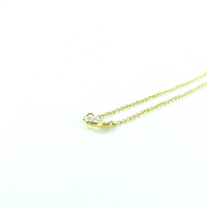 Tiffany & Co Tiffany & Co Elsa Peretti 750 Visor Yard 1P Diamond Necklace