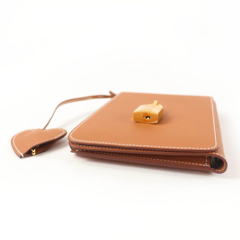 HERMES Carnet Cles Voswift Gold Hardware Note Cabas - Notebook Cabas - Notebook