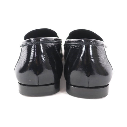 Louis Vuitton 1acyyl Soho Line LV Circle Logo Patent Leather Loafer Black 35