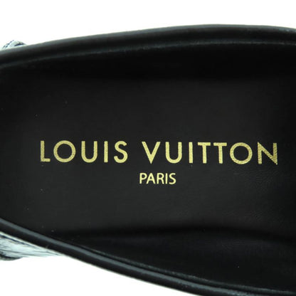 Louis Vuitton 1acyyl Soho Line LV Circle Logo Patent Leather Loafer Black 35