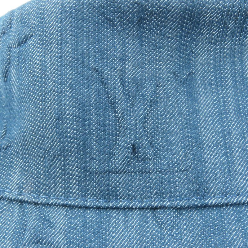 Louis Vuitton M7101m Bucket Hat - Monogram Constellation Denim Hat Indigo Made