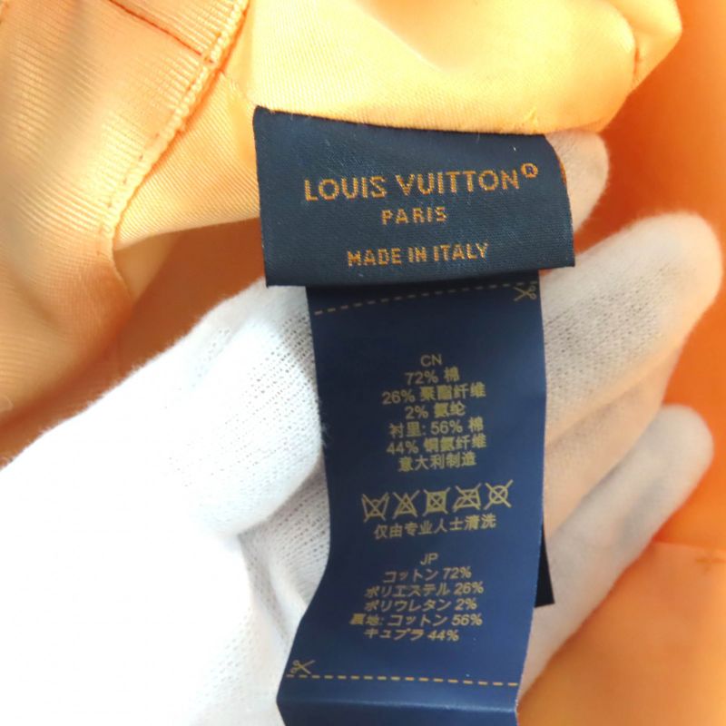 Louis Vuitton M7101m Bucket Hat - Monogram Constellation Denim Hat Indigo Made