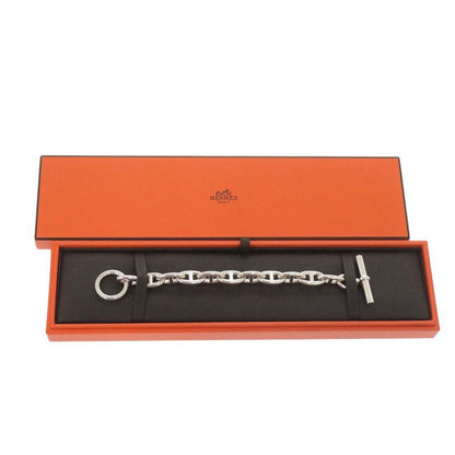 HERMES Chaine D'ancre GM 11 Frames Bracelet Silver-925 1217 HERMES