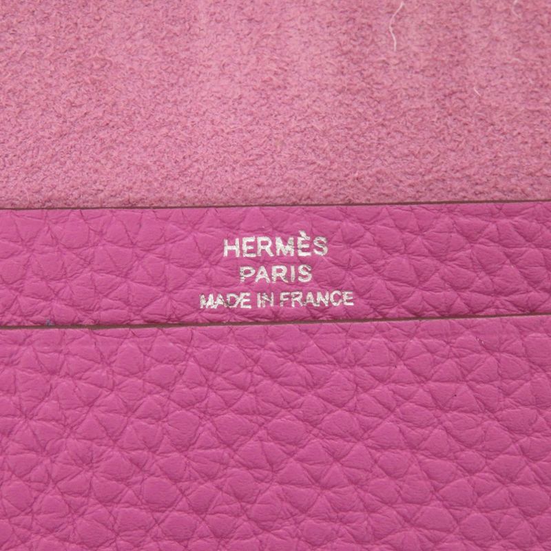 HERMES Ulysse Neo Mini Togo Magnolia Silver-hardware C Stamp