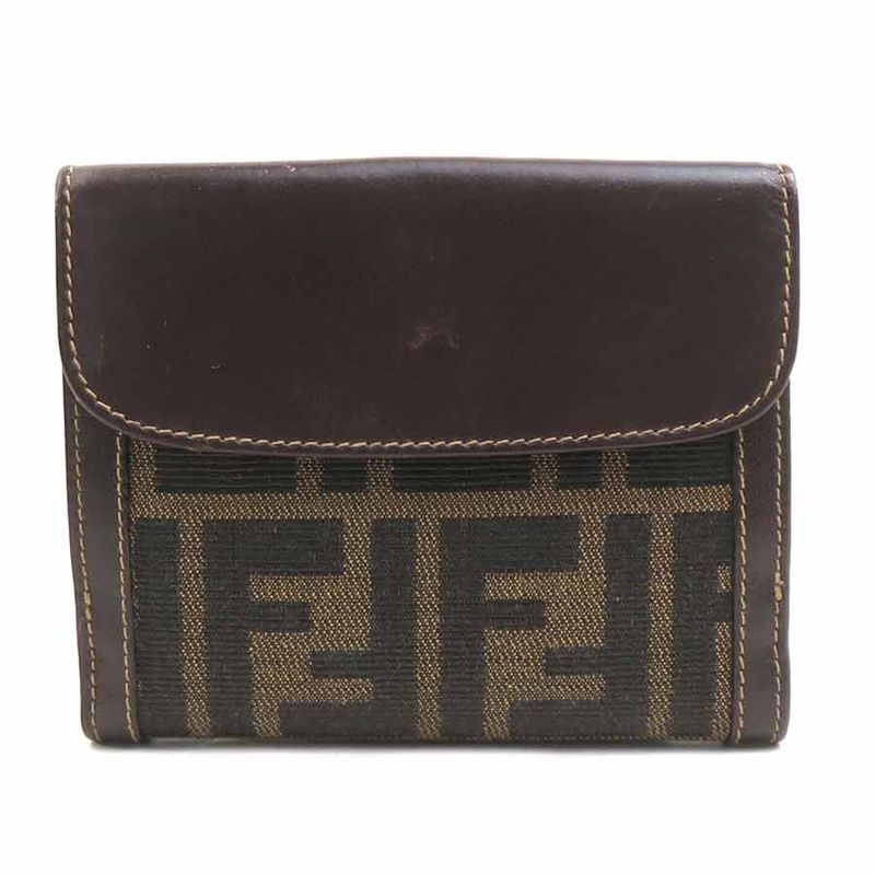 FENDI Bifold Wallet Zucca