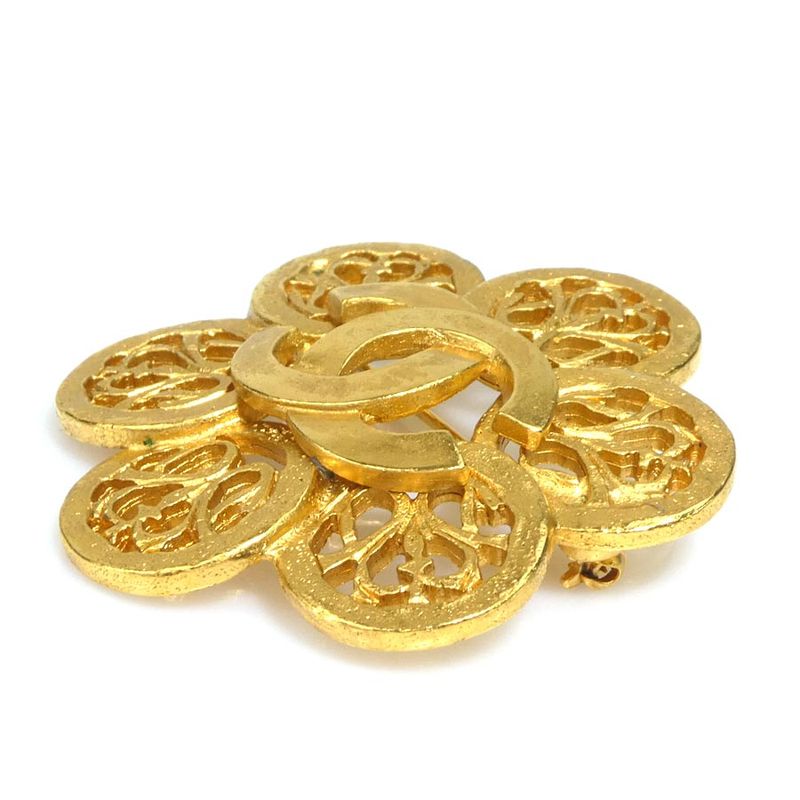 CHANEL Brooch Coco Mark