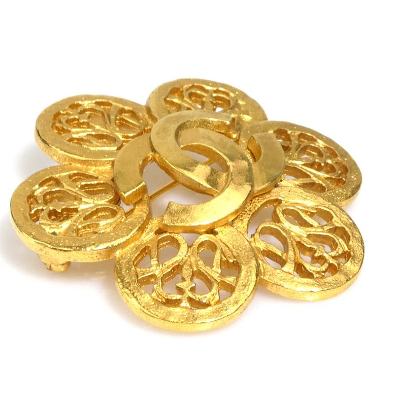 CHANEL Brooch Coco Mark