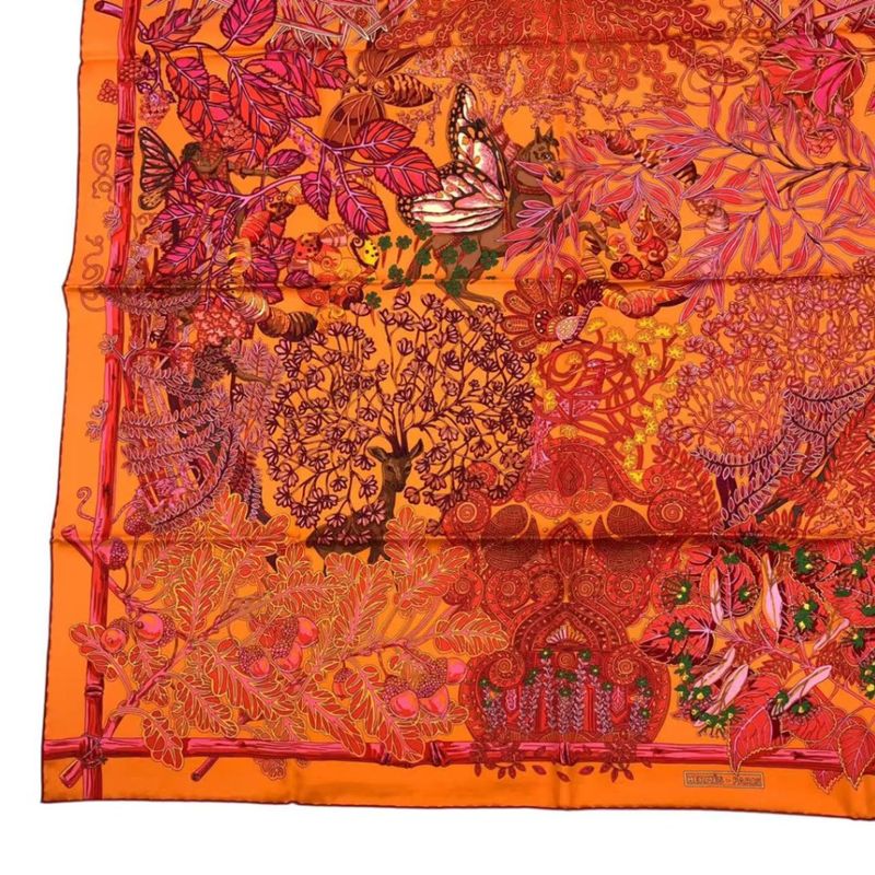 HERMES Scarf Silk Carre 90 Mythes And Metamorphoses Myths And Metamorphoses