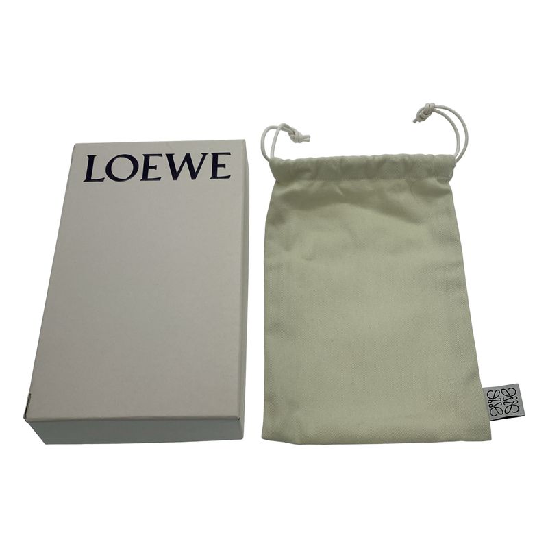 LOEWE Round Zip Puzzle Wallet Mixed Color