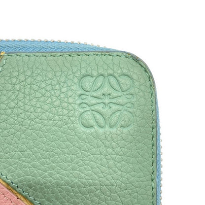 LOEWE Round Zip Puzzle Wallet Mixed Color