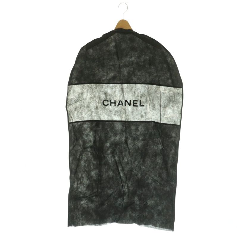 CHANEL Jacket No Color Wool 40 Black P21531v12438 NR • OS