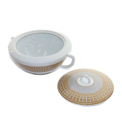 Hermes Mosaic Van Quatre Spouturine Soup Pot Western Tableware Miscellaneous
