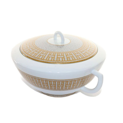 Hermes Mosaic Van Quatre Spouturine Soup Pot Western Tableware Miscellaneous
