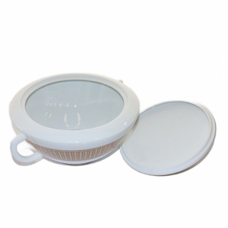 Hermes Mosaic Van Quatre Spouturine Soup Pot Western Tableware Miscellaneous