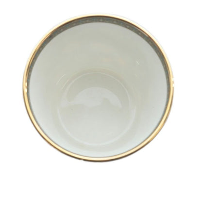 HERMES Chevaldriango Cup Pottery Set Of 2 Bold Green YO29 • SH • OH