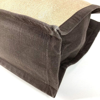Saint Laurent Paris Handbag Noe Rive Gauche 631682 Linen Brown