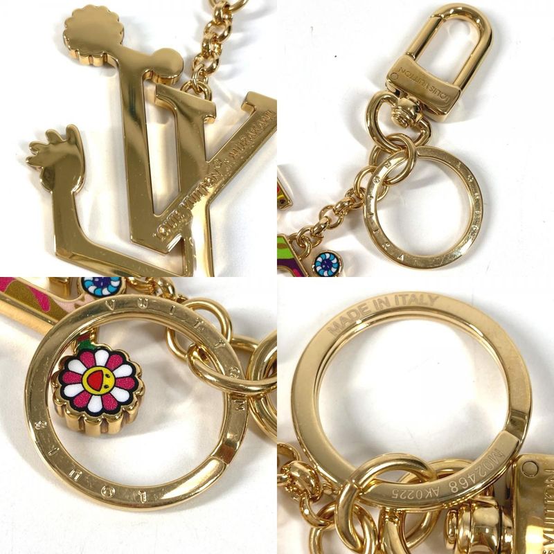 Louis Vuitton Key Holder Key Holder -LV Iconic Super Flat M02468 Metal Multicolo