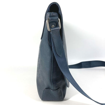 Louis Vuitton Shoulder Bag District PM N41285 Damier Infini Leather Navy