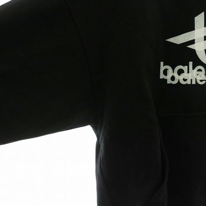 BALENCIAGA 23AW Layered Faded Hoodie Tag Parka Sweat Hoodie Pullover Long