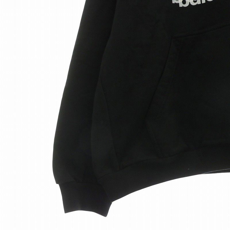 BALENCIAGA 23AW Layered Faded Hoodie Tag Parka Sweat Hoodie Pullover Long