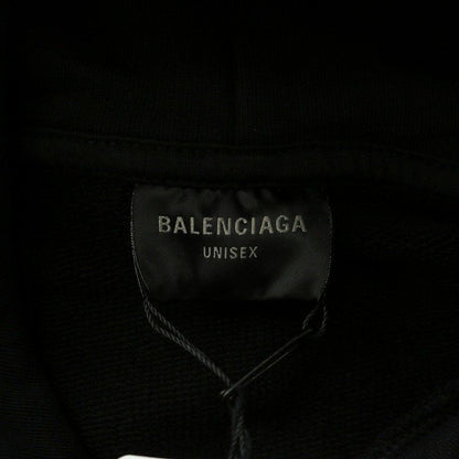 BALENCIAGA 23AW Layered Faded Hoodie Tag Parka Sweat Hoodie Pullover Long