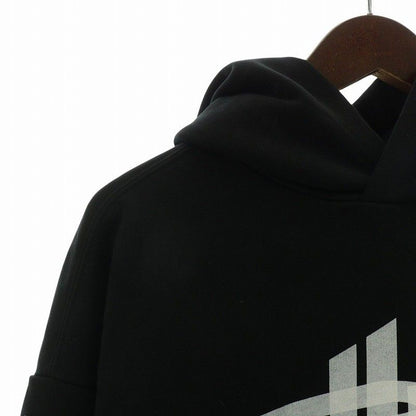 BALENCIAGA 23AW Layered Faded Hoodie Tag Parka Sweat Hoodie Pullover Long