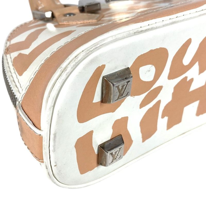 Louis Vuitton Handbag Alma PM Alma PM M92178 Leather Beige