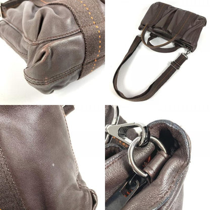 HERMES Handbag Caravan Horizontal PM Caravan Horizontal PM Leather Brown