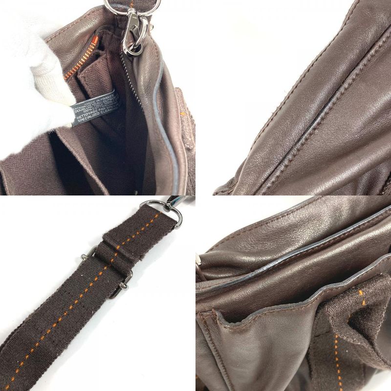 HERMES Handbag Caravan Horizontal PM Caravan Horizontal PM Leather Brown